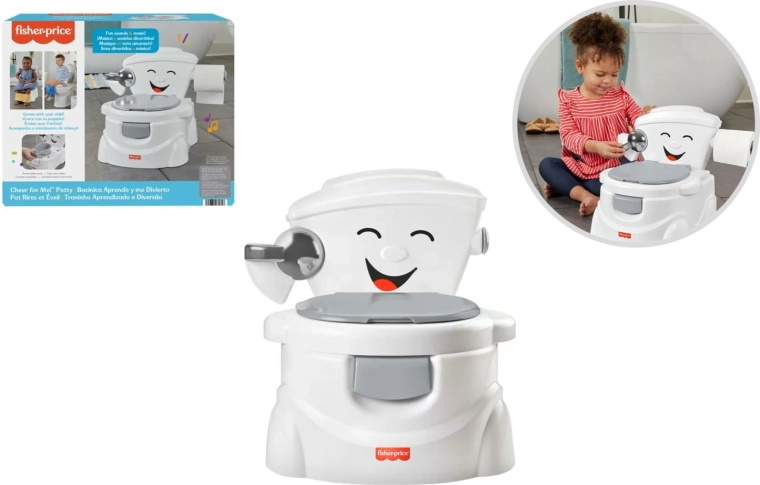 Fisher-Price interaktives Kinder-Töpfchen in Toilettenform mit Geräuschen