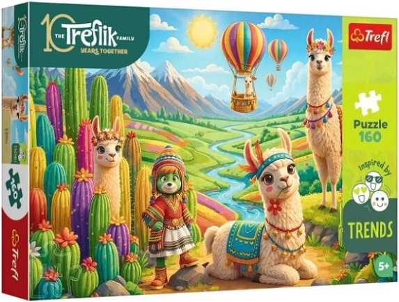 Trefl Kinderpuzzle Lamas – 160 Teile