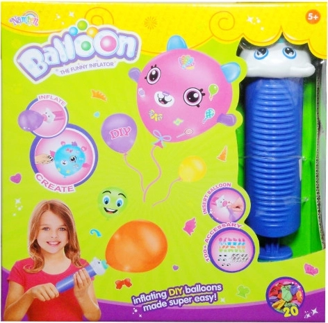 Kreativset mit Ballonpumpe