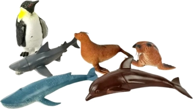 Meerestiere – Set Kinderfiguren im Beutel
