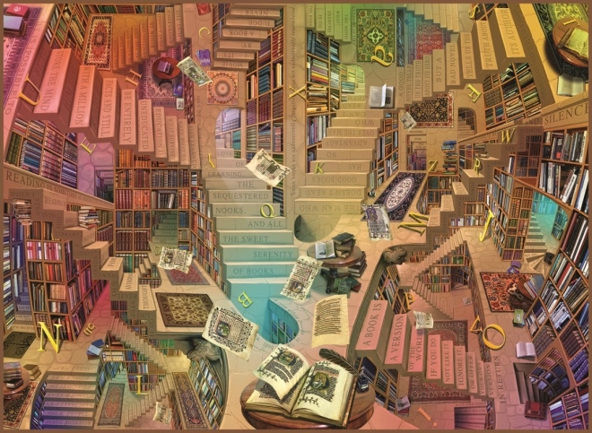 Puzzle Bibliothek 1000 Teile von Anatolian