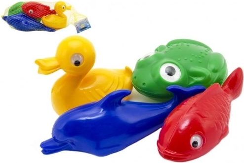 Set mit schwimmenden Tierchen für Badewanne und Pool