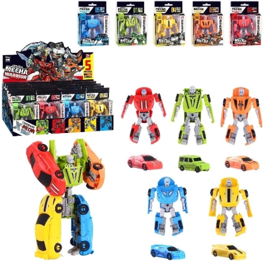 Transformierender Roboter Mecha Warrior 2-in-1 – 1 Stück