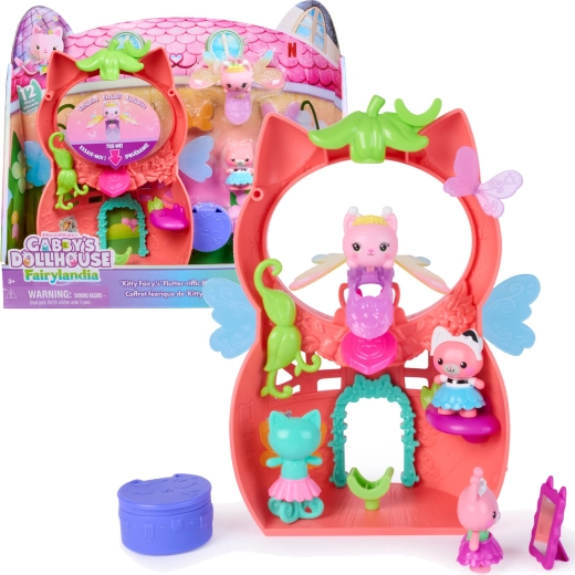 Gabby's Dollhouse Fairylandia-Set mit der Fee Kitty Fairy und Ring