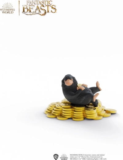 Schleich Niffler mit Gold – Figur aus der Wizarding World