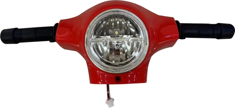 JAMARA Rutschfahrzeug Vespa Mini mit Lenkstange, rot