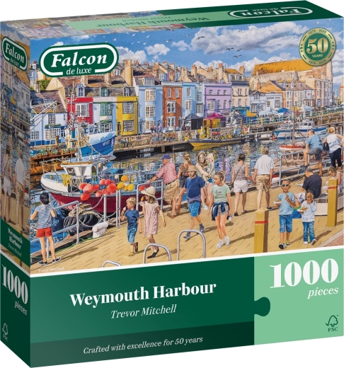 Falcon Puzzle Hafen Weymouth 1000 Teile