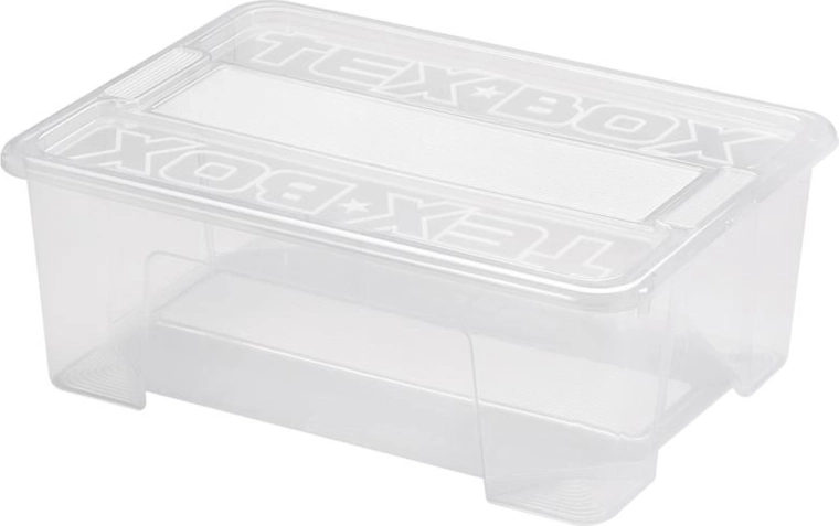 Kunststoff-Aufbewahrungsbox mit Deckel HEIDRUN 10 l