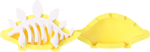 Magnetisches Dinosaurier-Bauset mit Skelett und 3D-Szene