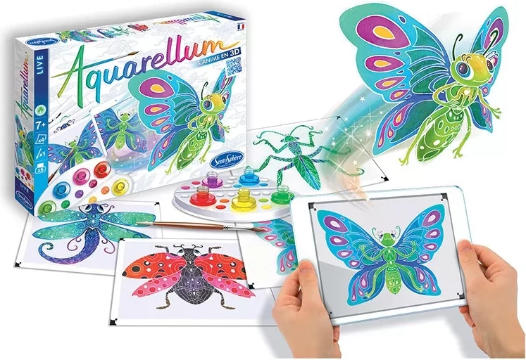 Sentosphere Aquarell-Kreativset Insekten