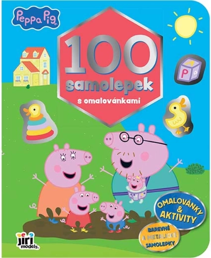 Peppa Wutz: Malbuch mit über 100 Stickern