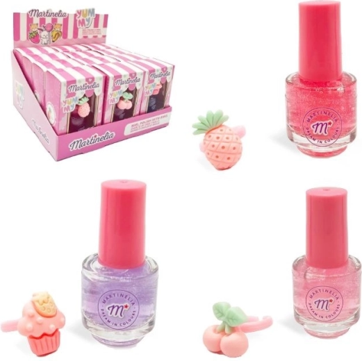 Nagellack mit Ring - 1 Stück
