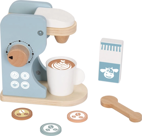 Holz-Kaffeemaschine BABU für Kinder