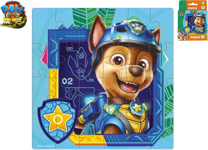 Puzzle PAW Patrol Chase Dino Movie, 24 Teile