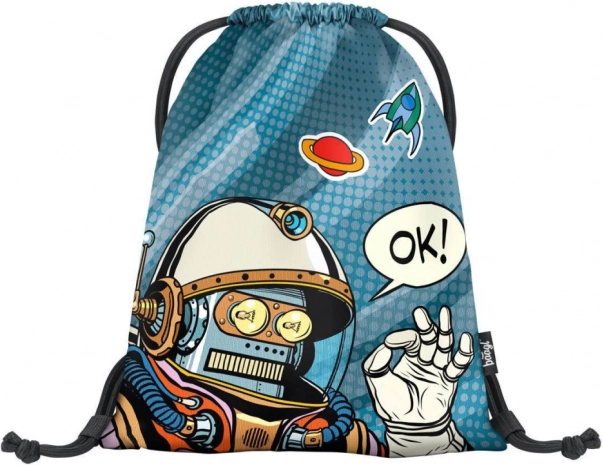 Beutel für Hausschuhe BAAGL Spaceman