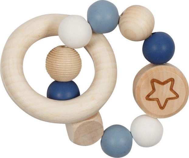 Sensorischer Tast-Ring mit elastischem Stern goki baby - 1 Stück