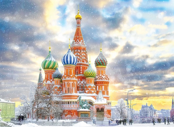 EUROGRAPHICS Puzzle Basilius-Kathedrale, Moskau 1000 Teile