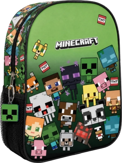 Kinder-Rucksack Minecraft grün 30 cm