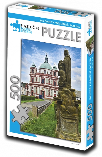 Puzzle Jablonné v Podještědí – Basilika, Touristenedition, 500 Teile