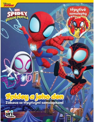 Stickerbuch Spidey mit glitzernden Stickern