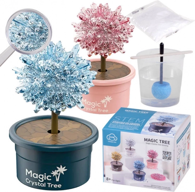 Wissenschaftsset Kristallzucht – magischer Glücks-Kristallbaum
