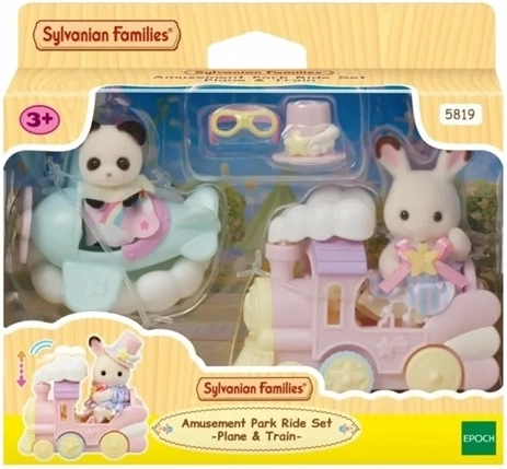 Sylvanian Families lustige Fahrzeuge aus dem Vergnügungspark