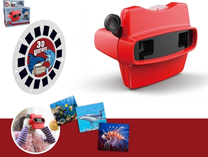 3D-Projektionsbrille mit Meeresmotiv