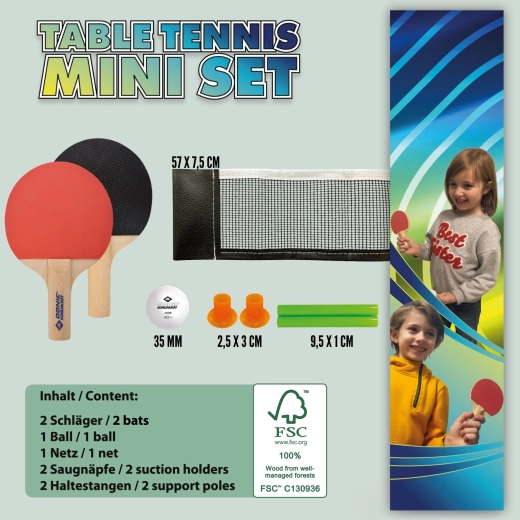 Donic-Schildkröt Mini-Tischtennis-Set