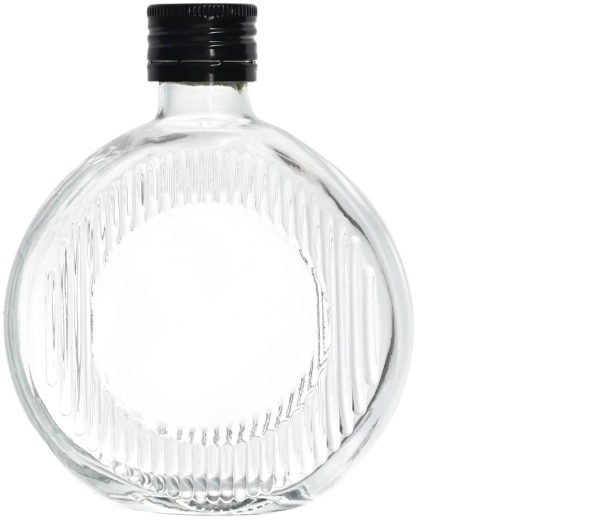 Moon-Flasche 500 ml mit Metall-Schraubverschluss 28 mm