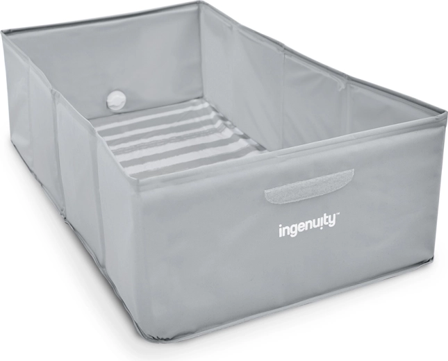 Ingenuity zusammenklappbare Reisebadewanne Tuckaway, rosa