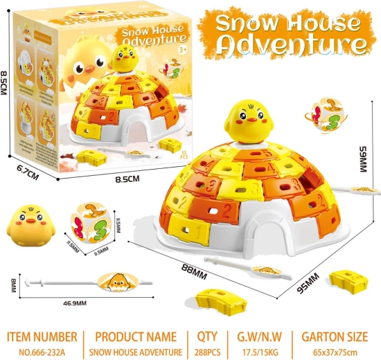 Kindergesellschaftsspiel Igloo mit Entchen