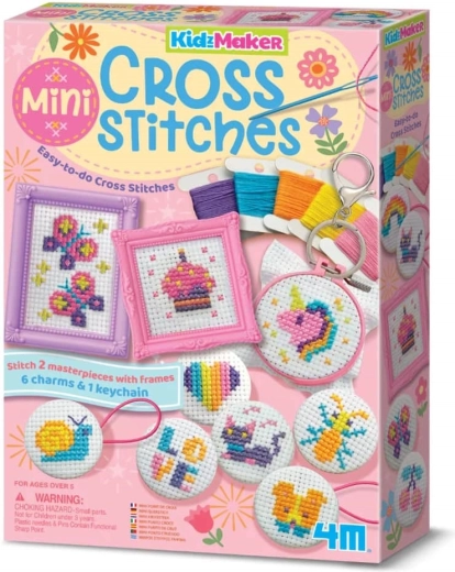 4M Mini-Set zum Kreuzstichsticken