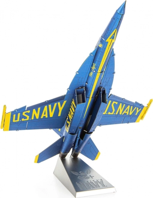 METAL EARTH 3D‑Puzzle F/A‑18 Super Hornet – Blue Angels (ICONX)