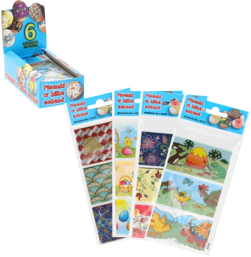 Schrumpffolien für Ostereier – Set mit 6 Stück