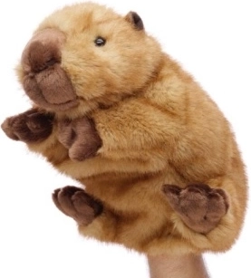 Plüsch-Handpuppe Capybara (eco-friendly)
