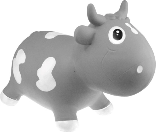 Kidzzfarm Hüpfkuh milk cow junior grau – 1 Stück