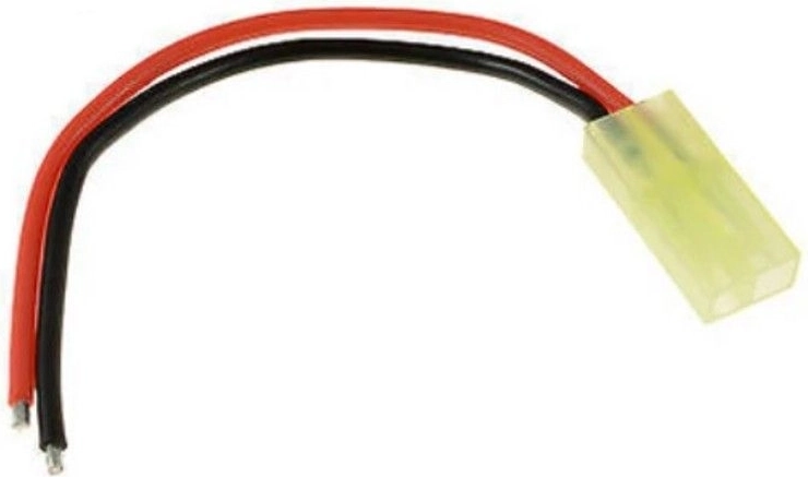 Mini-Tamiya-Stecker mit Kabeln (Buchse, weiblich) 10 cm, 16 AWG – 1 Stück