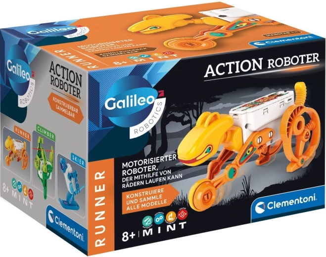 Clementoni Galileo Robotics Action-Roboter Runner - 1 Stück