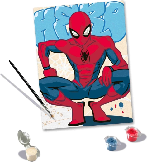 CreArt Spider-man Malen nach Zahlen
