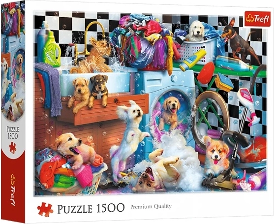 Puzzle Psie szaleństwo 1500 Teile