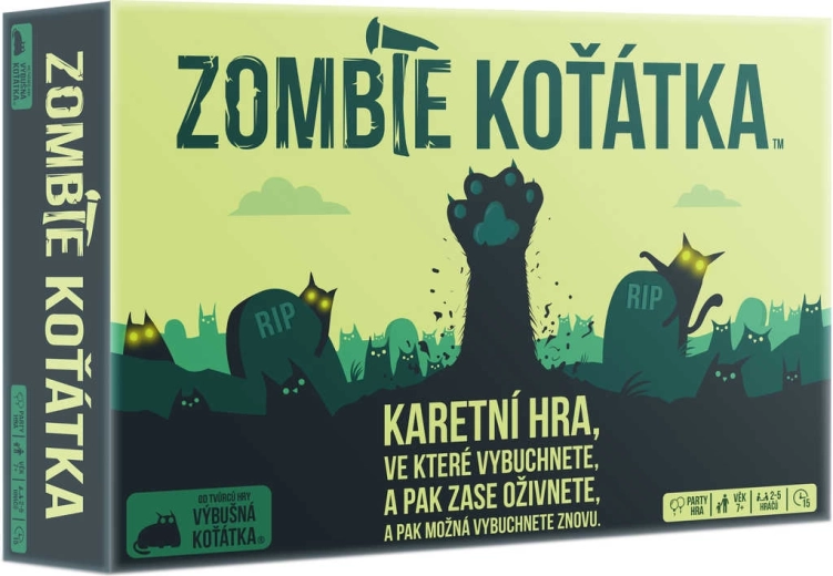 Zombie-Kätzchen – Kartenspiel
