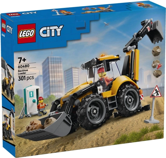 LEGO City gelber Baggerlader