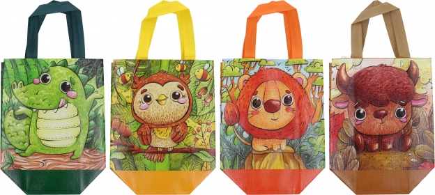 Geschenktasche S für Kinder 27 × 29 × 12 cm aus Vliesstoff
