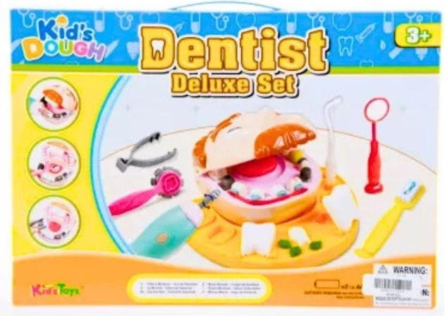 Plastilin – Zahnärzte-Set für kreatives Spielen