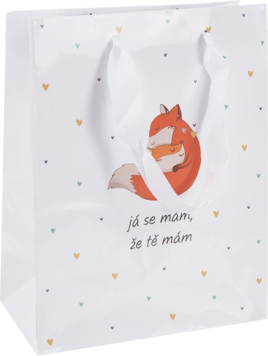 Geschenkpapiertüte „Ich hab’s gut“ 18 × 10 × 23 cm