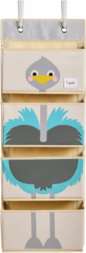 3 Sprouts Hänge-Organizer für Tür und Wand – Strauß blau