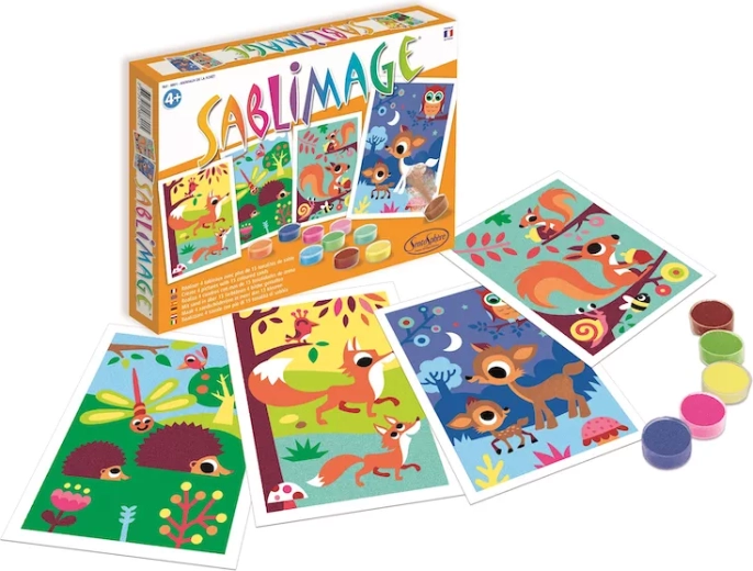 Sentosphere Sablimage mini Sandbilder Waldtiere