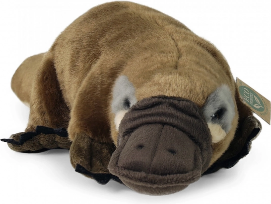 Plüsch-Schnabeltier aus recycelten PET-Flaschen