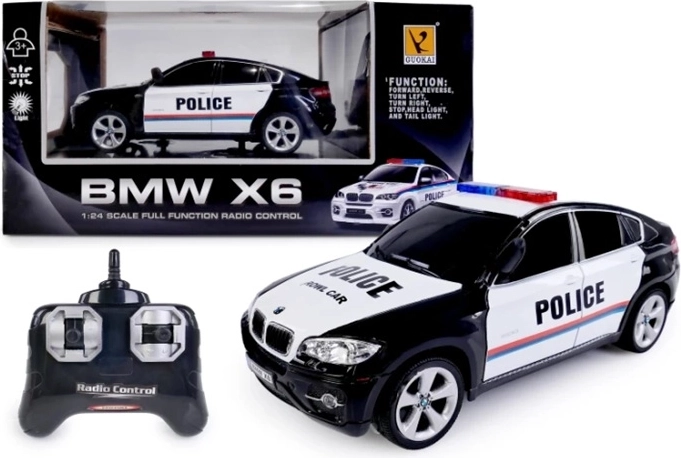 Ferngesteuertes Polizeiauto im Stil des BMW X6