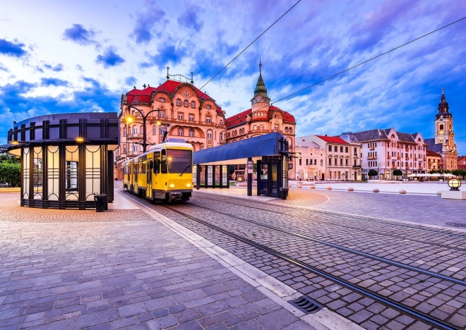 ENJOY Puzzle Platz der Einheit Oradea 1000 Teile